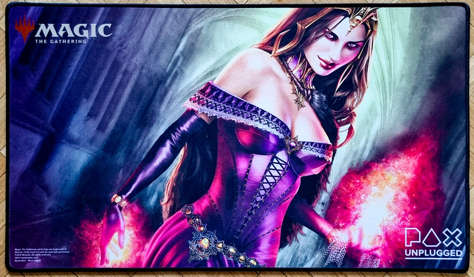 喪心 プレイマット / Cast Down Playmat Liliana 喪心 プレイマット