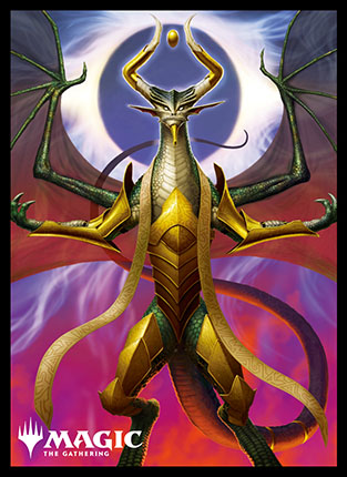 龍神ニコル・ボーラス ニコルボーラス mtg スリーブ 灯争大戦 二