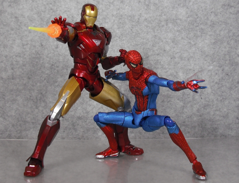 figma スパイダーマン 箱無し 欠品あり figma アメイジングスパイダーマン