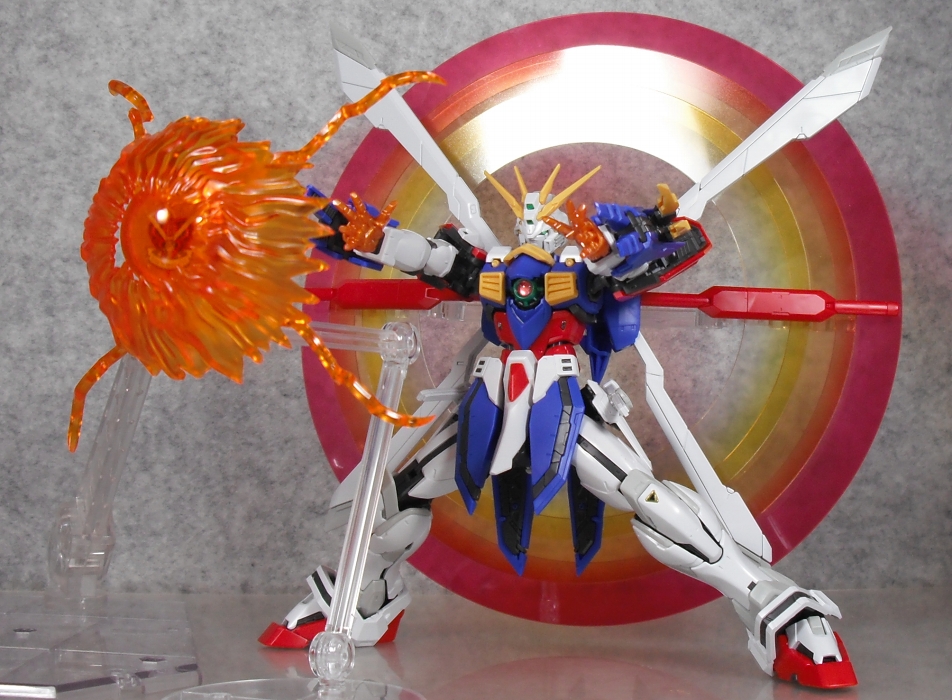 RG 「ゴッドガンダム用拡張セット」 レビュー