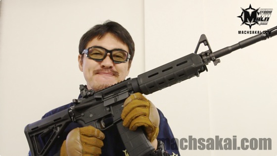 KSC M4 マグプル ガスブローバック を マック堺がレビュー【動画あり