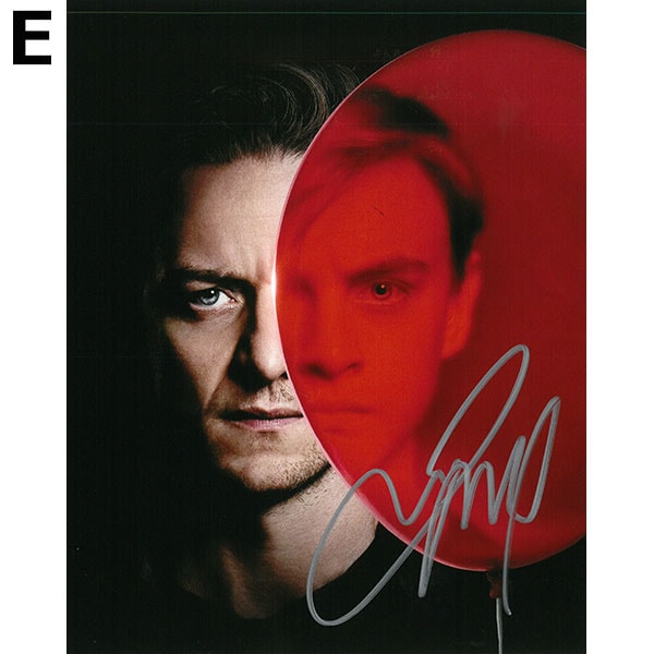 ジェームズ・マカヴォイ直筆サイン入りポートレイト 【公式通販】