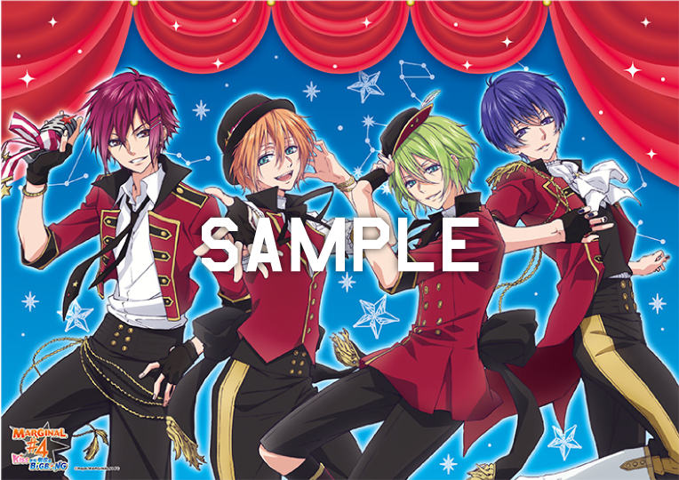 MARGINAL#4 マジ4 クリアポスター(A3) MARGINAL#4 マジ4 クリア