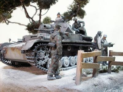 MATEVER1.5: ドイツ 4号戦車 ［1/35ジオラマ］ ドイツ軍用車輌等