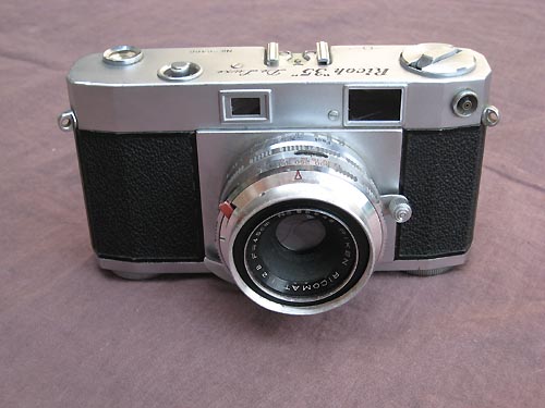 動作確認済】リコー 35 デラックス ピストルレバー レンジファインダー