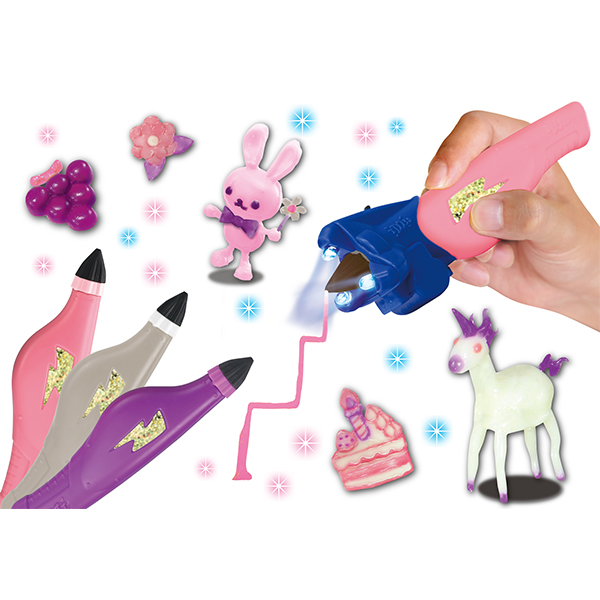 3Dドリームアーツペン スウィートセット(3色)｜商品情報｜メガトイ