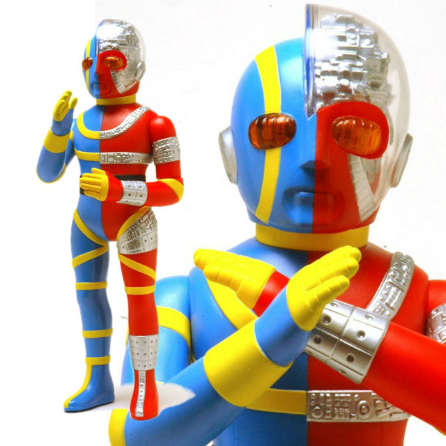 タカトク キカイダー クリア成型 ミニソフビ