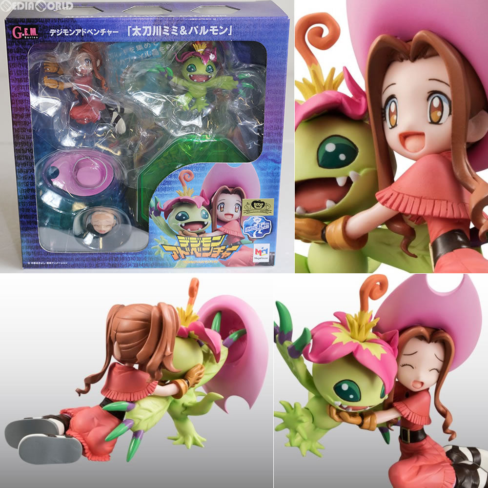 デジモン デジモンアドベンチャー ミミ パルモン フィギュア G.E.M.