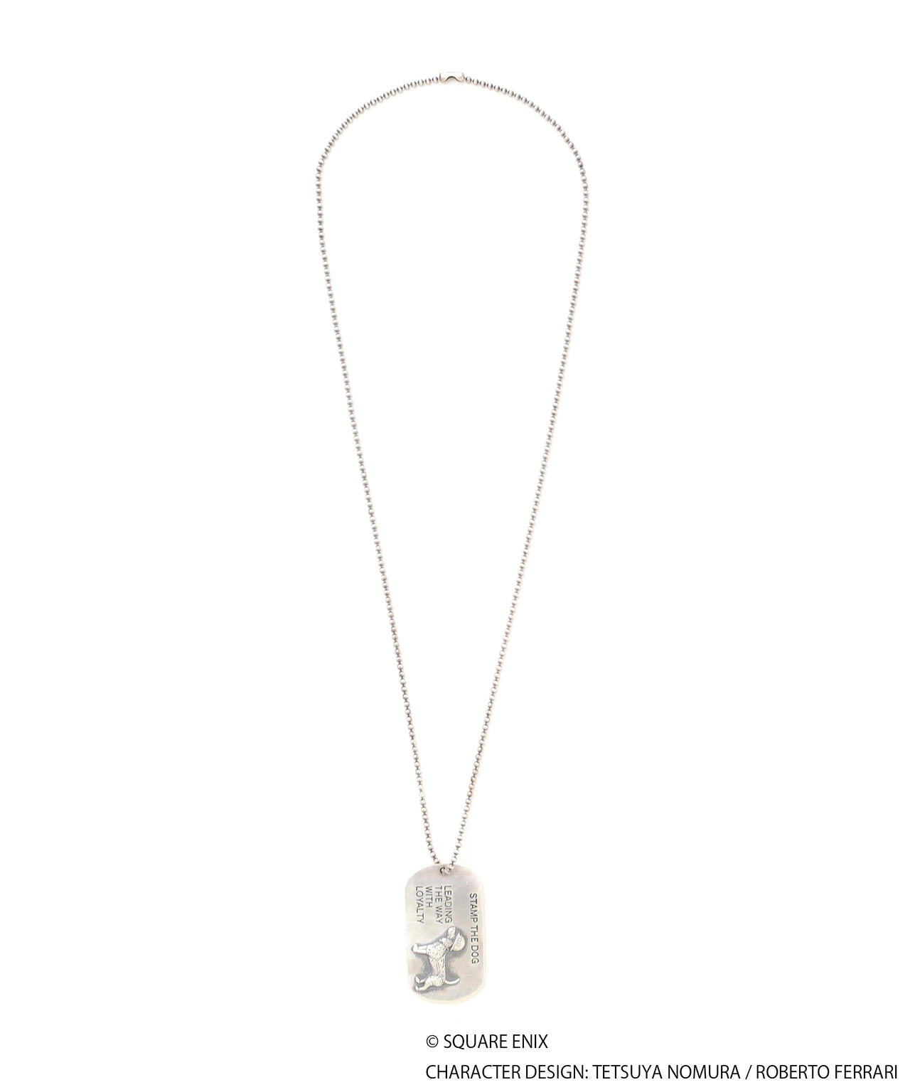 AVIREX × FINAL FANTASY VII REMAKE》 DOG TAG STAMP THE DOG | AVIREX