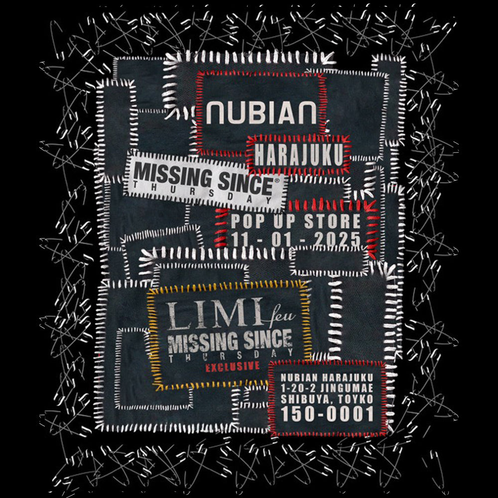 On sale from Saturday, November 1st: MISSING SINCE THURSDAY × LIMI