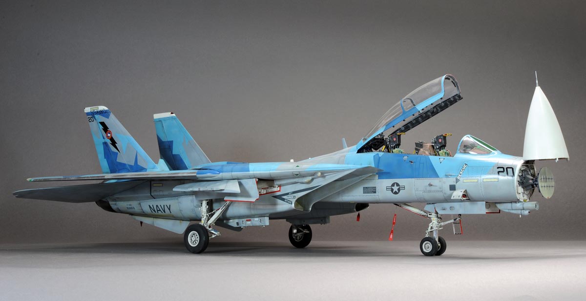うな丼小僧（オレデター） タミヤ 1/32 F－14A うな丼小僧（オレデター