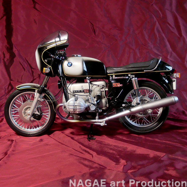 BMW R90S – NAGAEアートプロダクション 未使用 1/2 FRANZIS BMW R90S