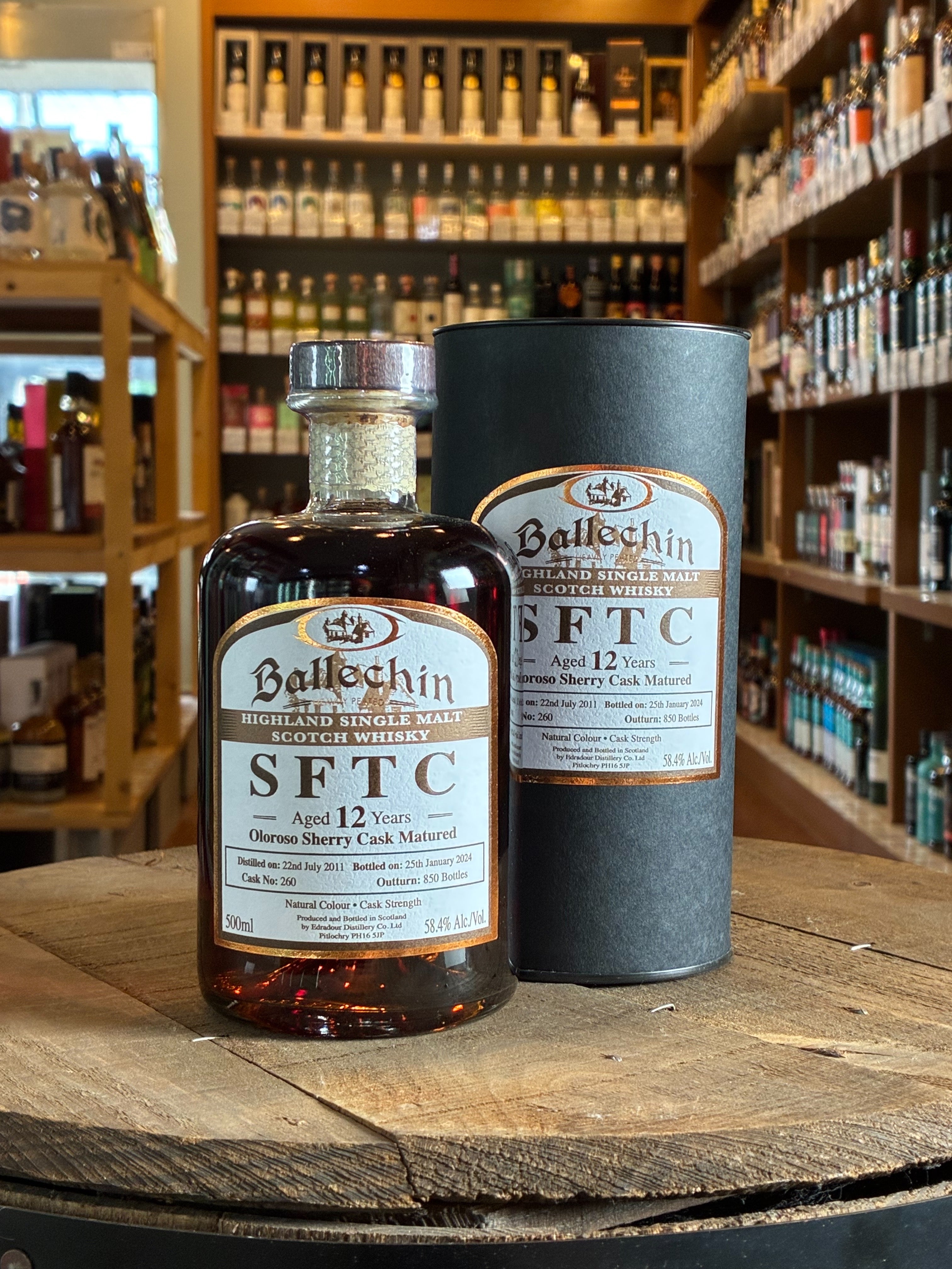 エドラダワー バレッヒェン SFTC 12年 2011オロロソ・シェリー・カスク