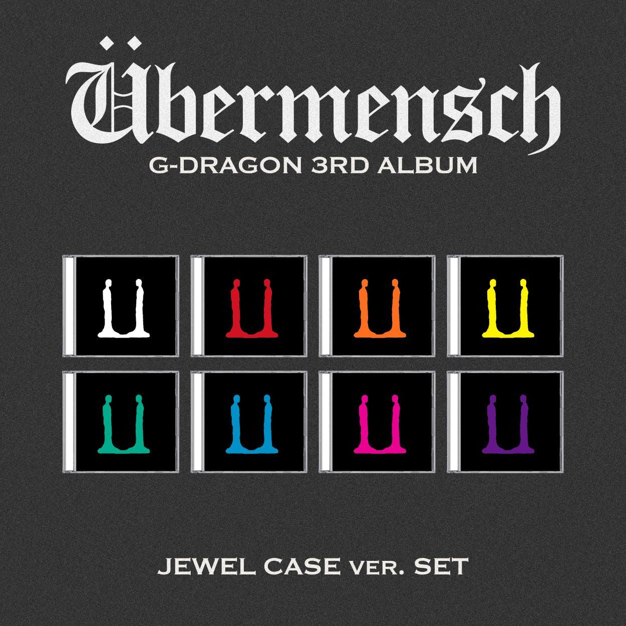 G-DRAGON 3RD ALBUM [Übermensch] JEWEL ver. SET – Nemoz Shop Japan