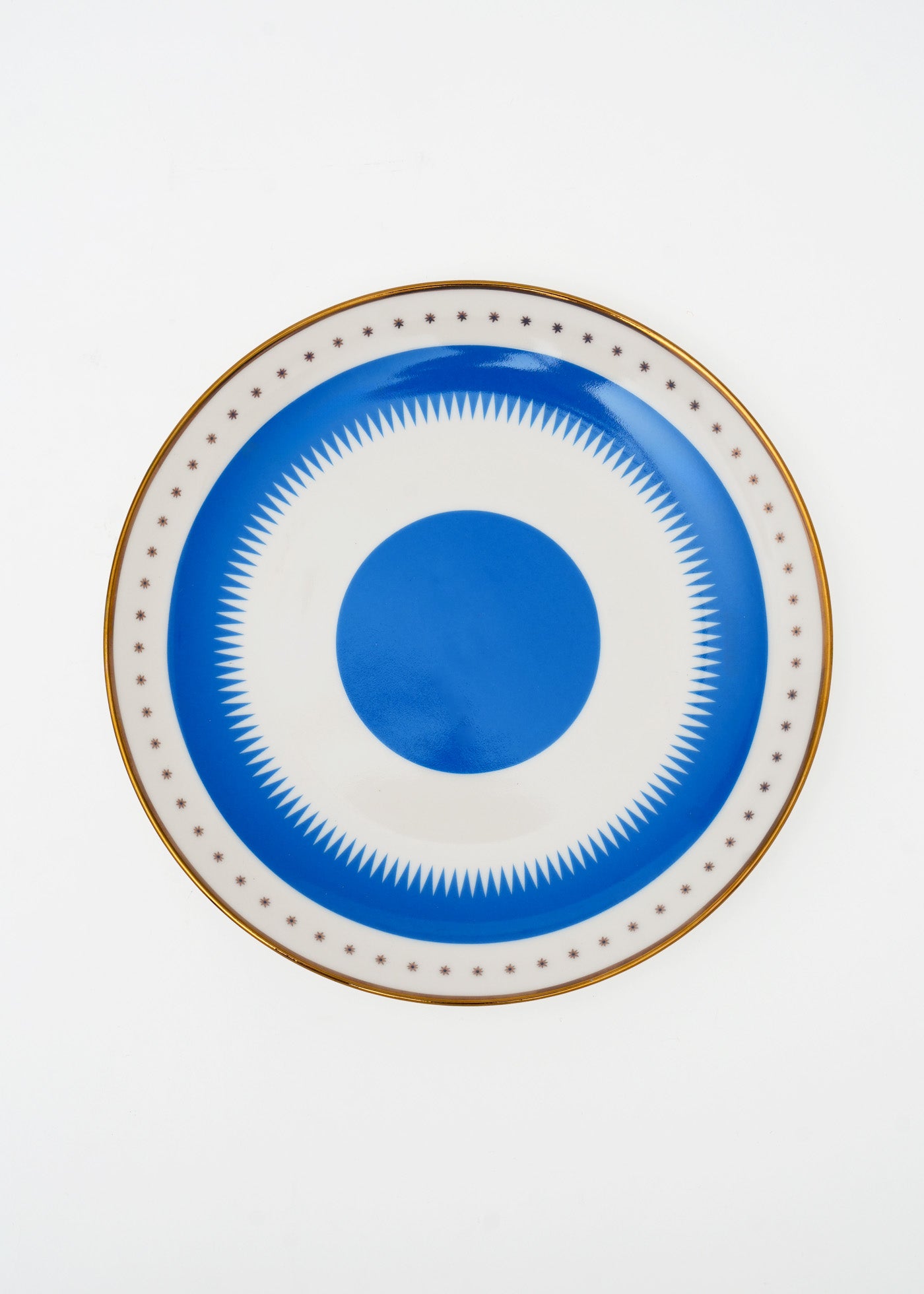 Eriko Kawakami × Pasand Home Kundan Stars Tea Plate | Pasand by ne