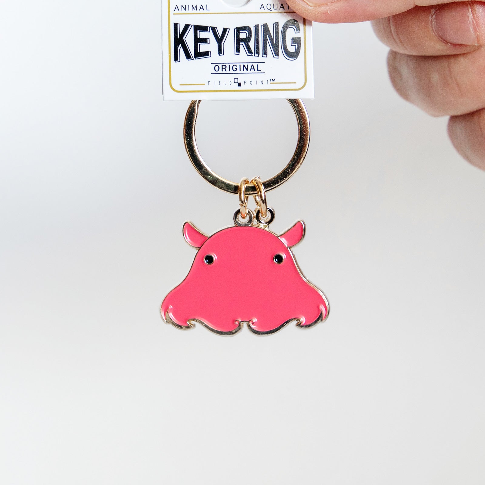 キーホルダー アクアチックキーリング メンダコ – ニコノマニマニ雑貨