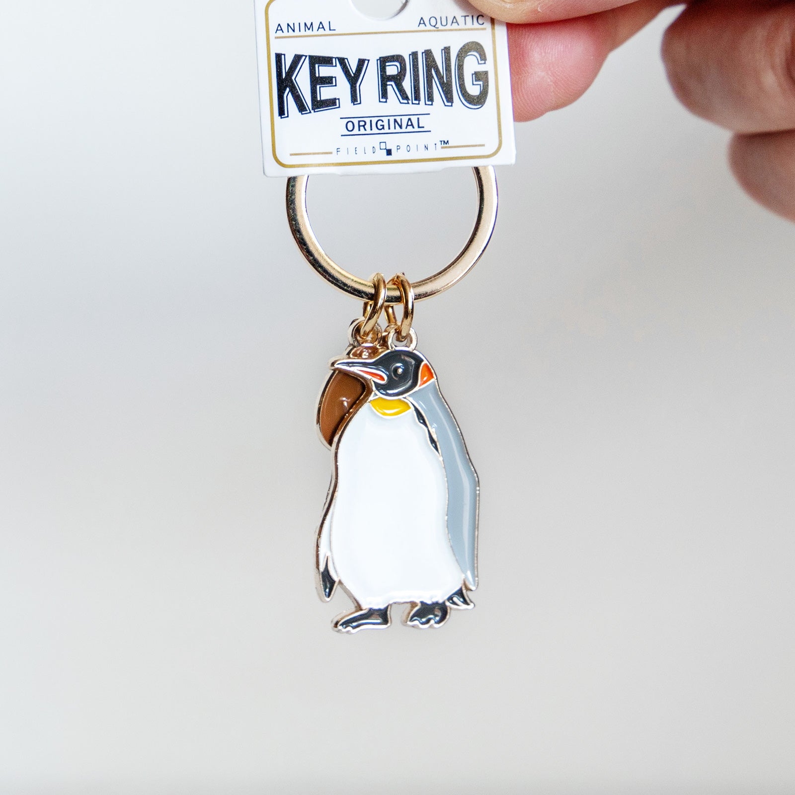 キーホルダー アクアチックキーリング エンペラーペンギン