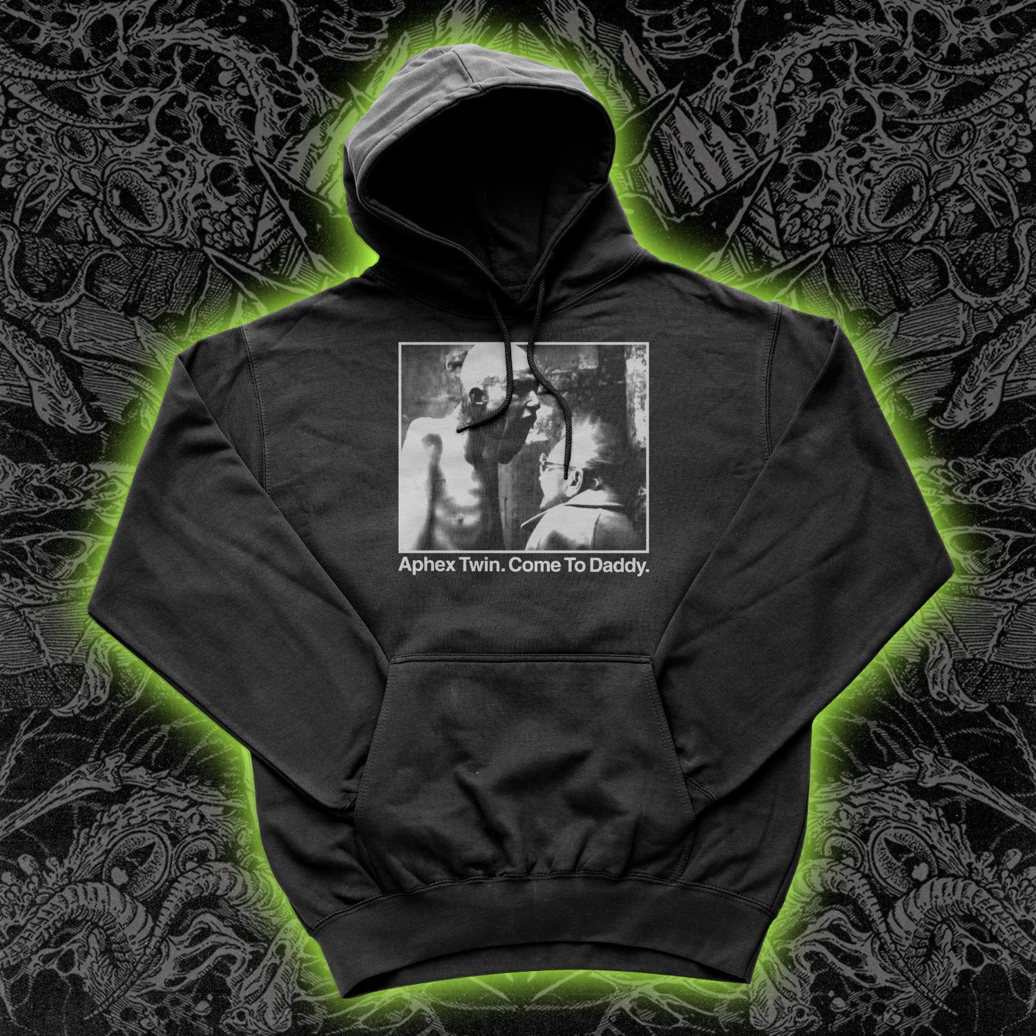 APHEX TWIN Come To Daddy Hoodie | Occult Clothing
