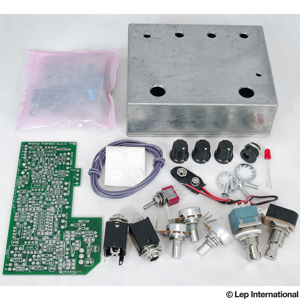 BYOC - Analog Vibrato制作KIT | ヴィブラート コーラス エフェクター