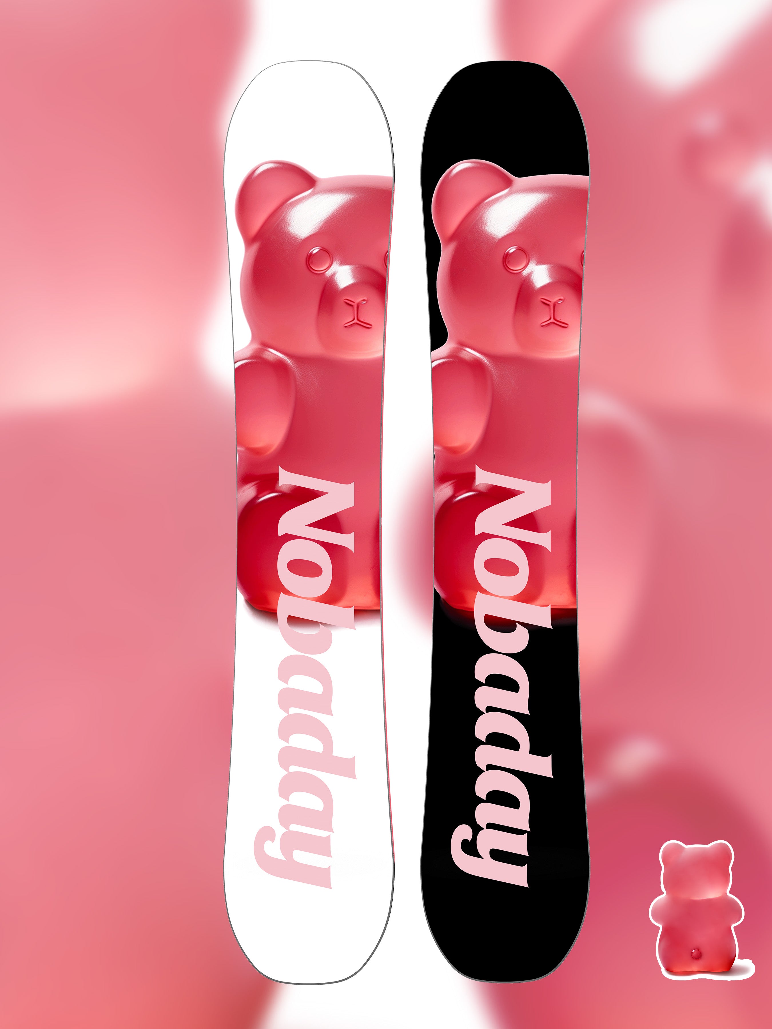 バカラ ノエル スノーボーディングベアNOEL TEDDY SNOWBOARD