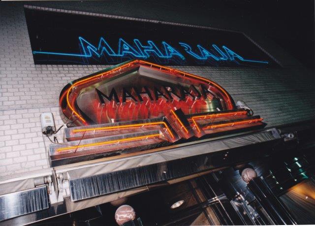 東京六本木DISCOMAHARAJA名刺入れマハラジャ昭和当時物