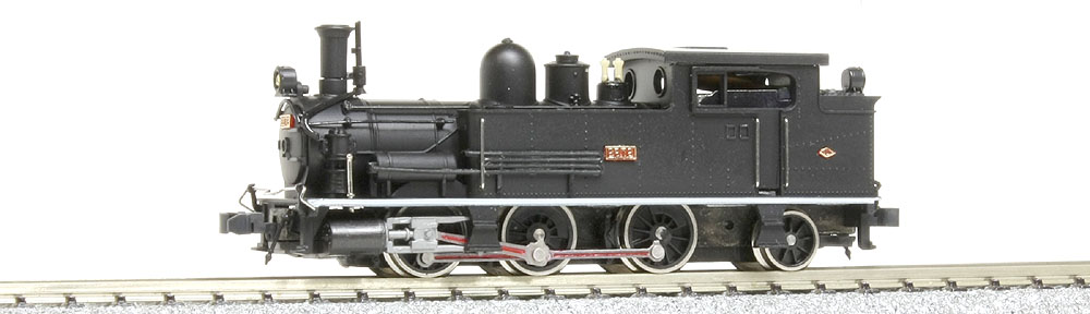 河合商会B6(2157タイプ)＋KATOワム80000×8 B6 その2