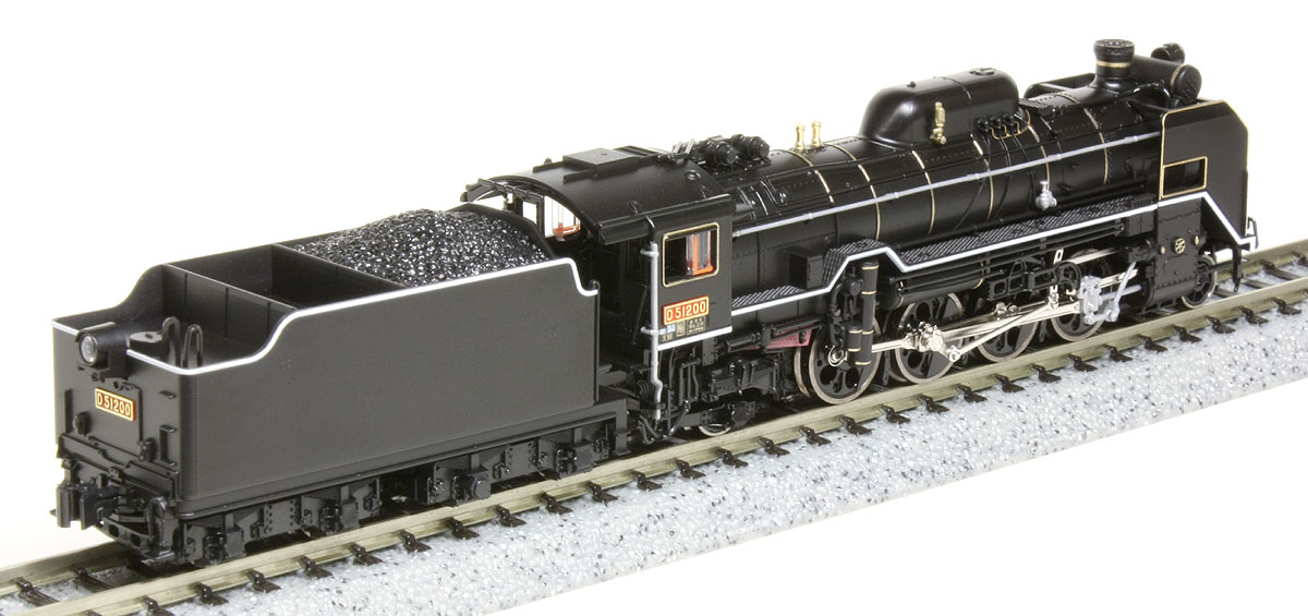 カトー D51形(200号機/「SLやまぐち号」牽引機) 1両 カトー D51形(200