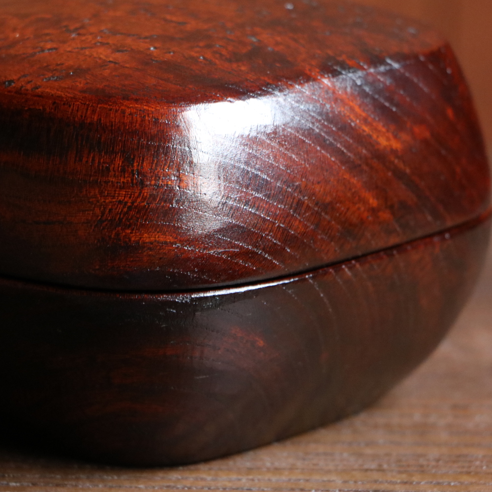 佃眞吾 欅木瓜盤 佃真吾作 けやき木瓜盤 欅木瓜盤 | 盆・