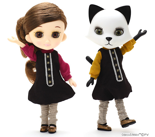 きせかえ人形 おでこちゃんとニッキ：かおぶれ