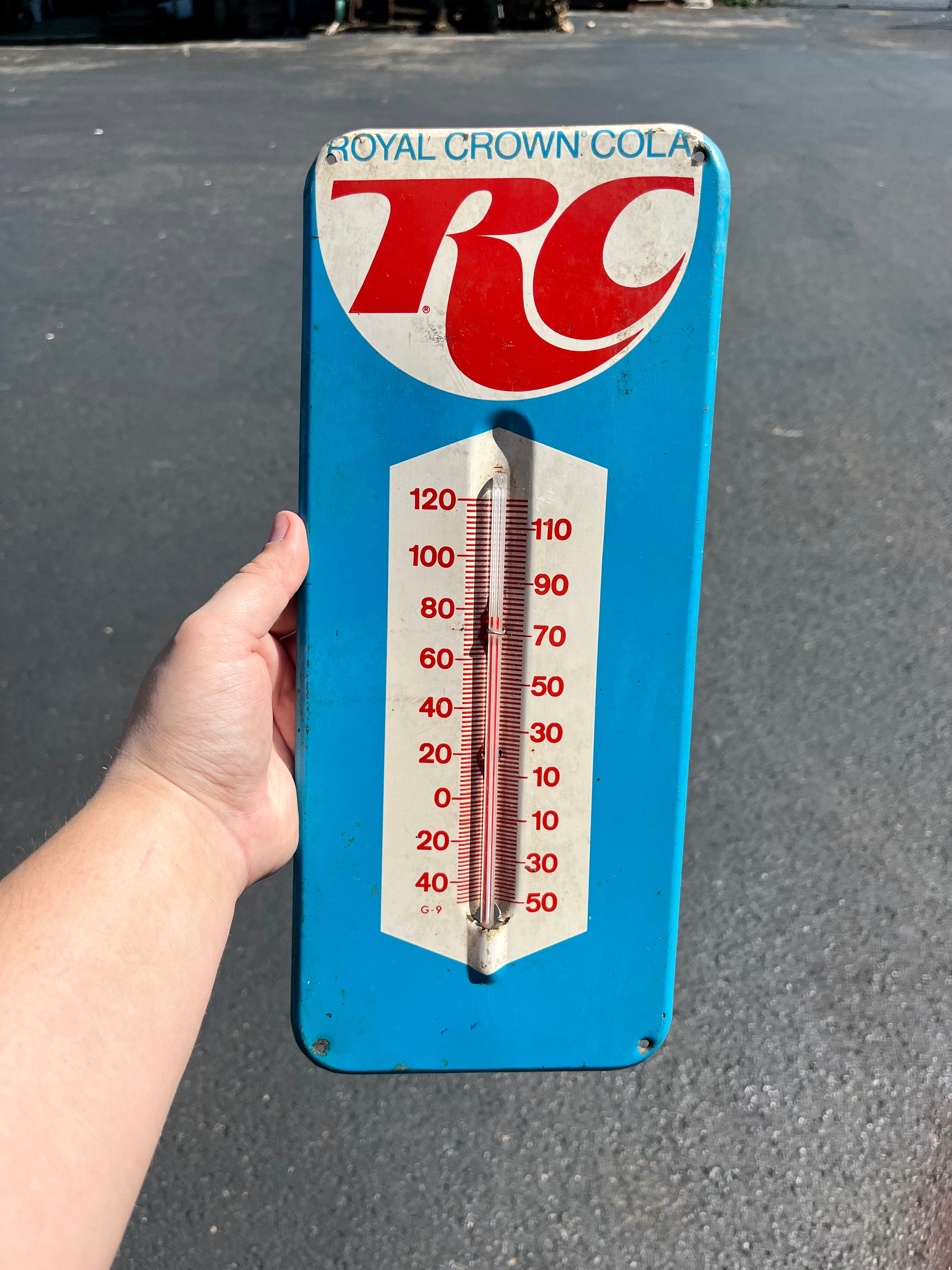 Vintage RC Royal Crown Cola Thermometer – The Olde General Store