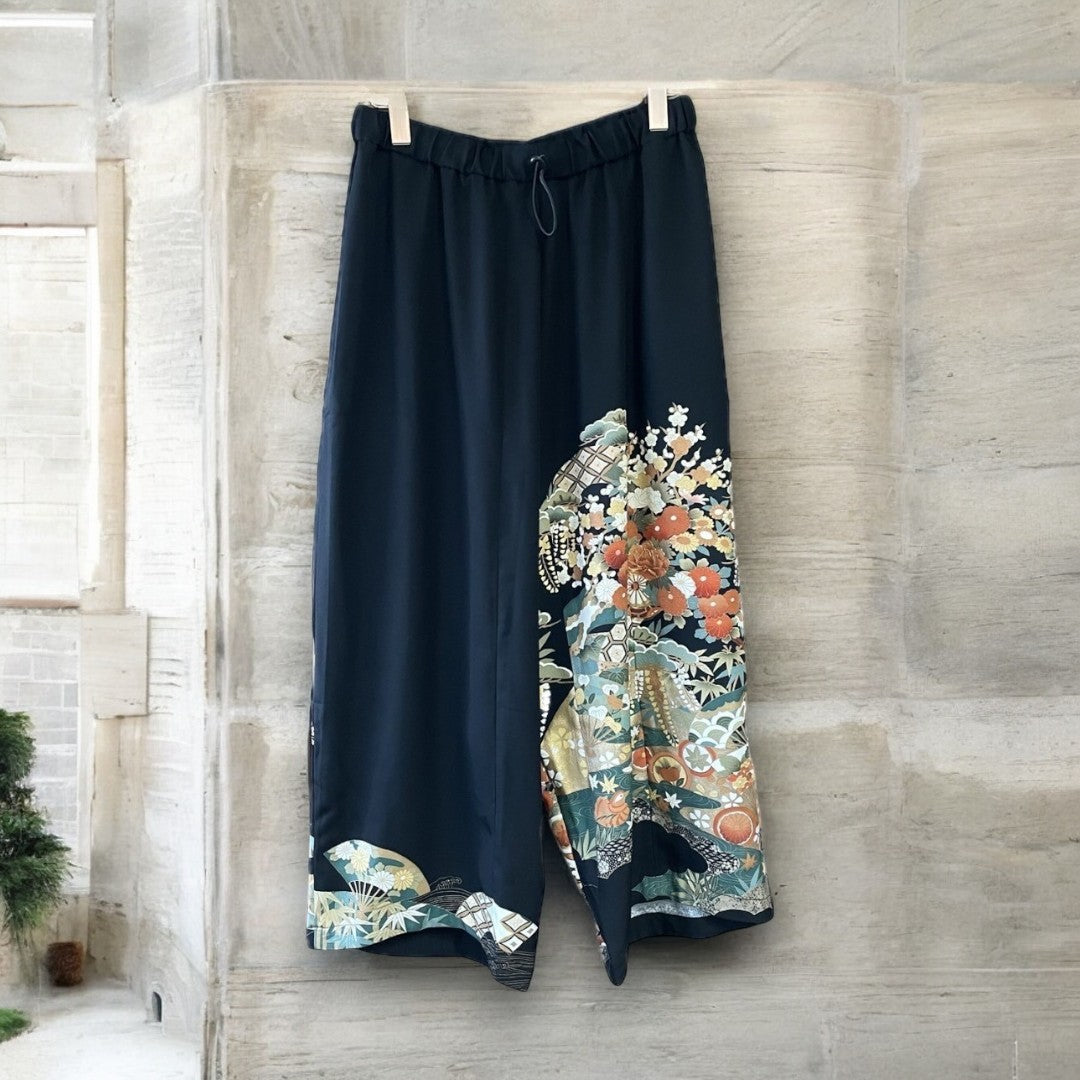 着物リメイク ワイドパンツでブランド立ち上げ！作って売れる