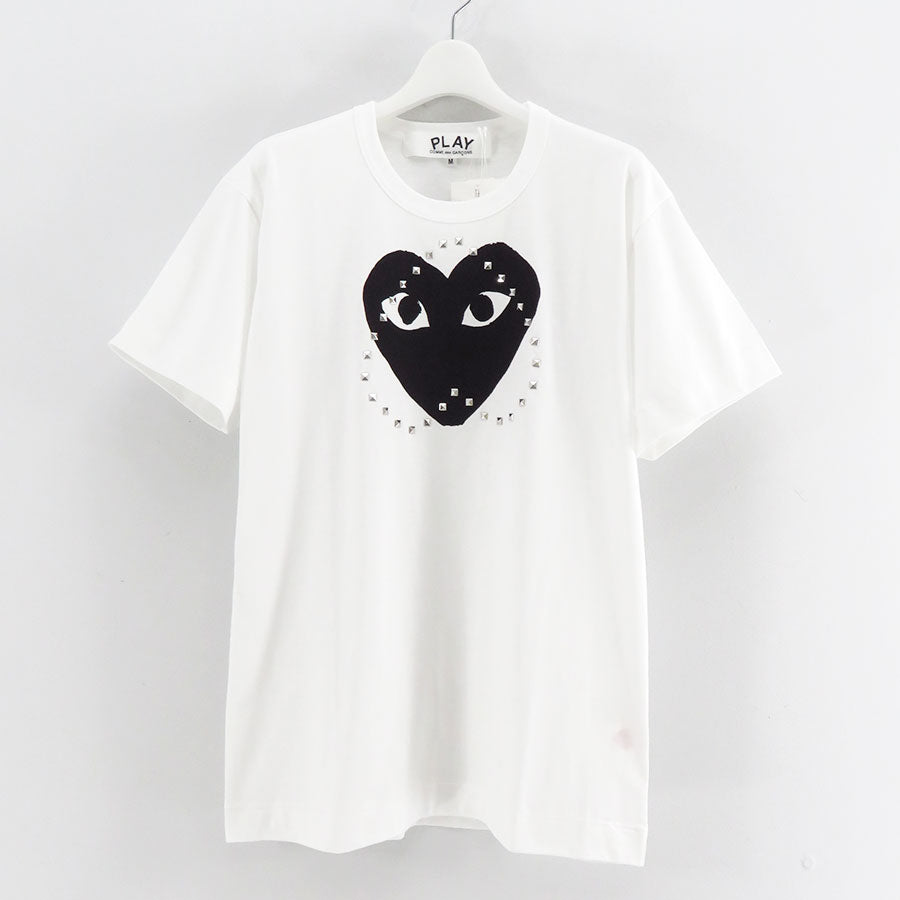 正規品 Play Comme des Garcons スタッズ付きTシャツ