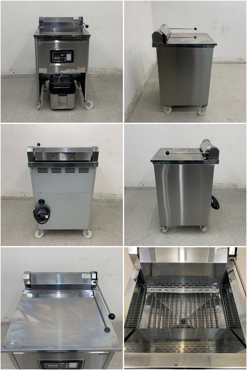 タニコー/TANICO 業務用 電気フライヤー 21L 三相200V 店舗 飲食