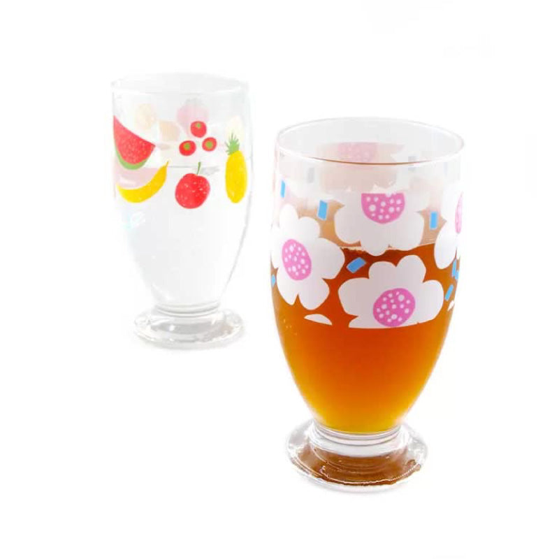 台付きグラス (335ml - 日本製 アデリアレトロ) – A-Goods Store