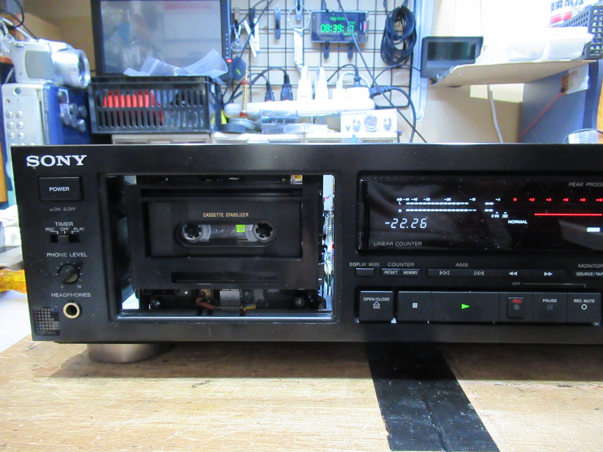 SONY TC-K222ESG テープ損傷 – Audiolife － Enjoy your audio life!!