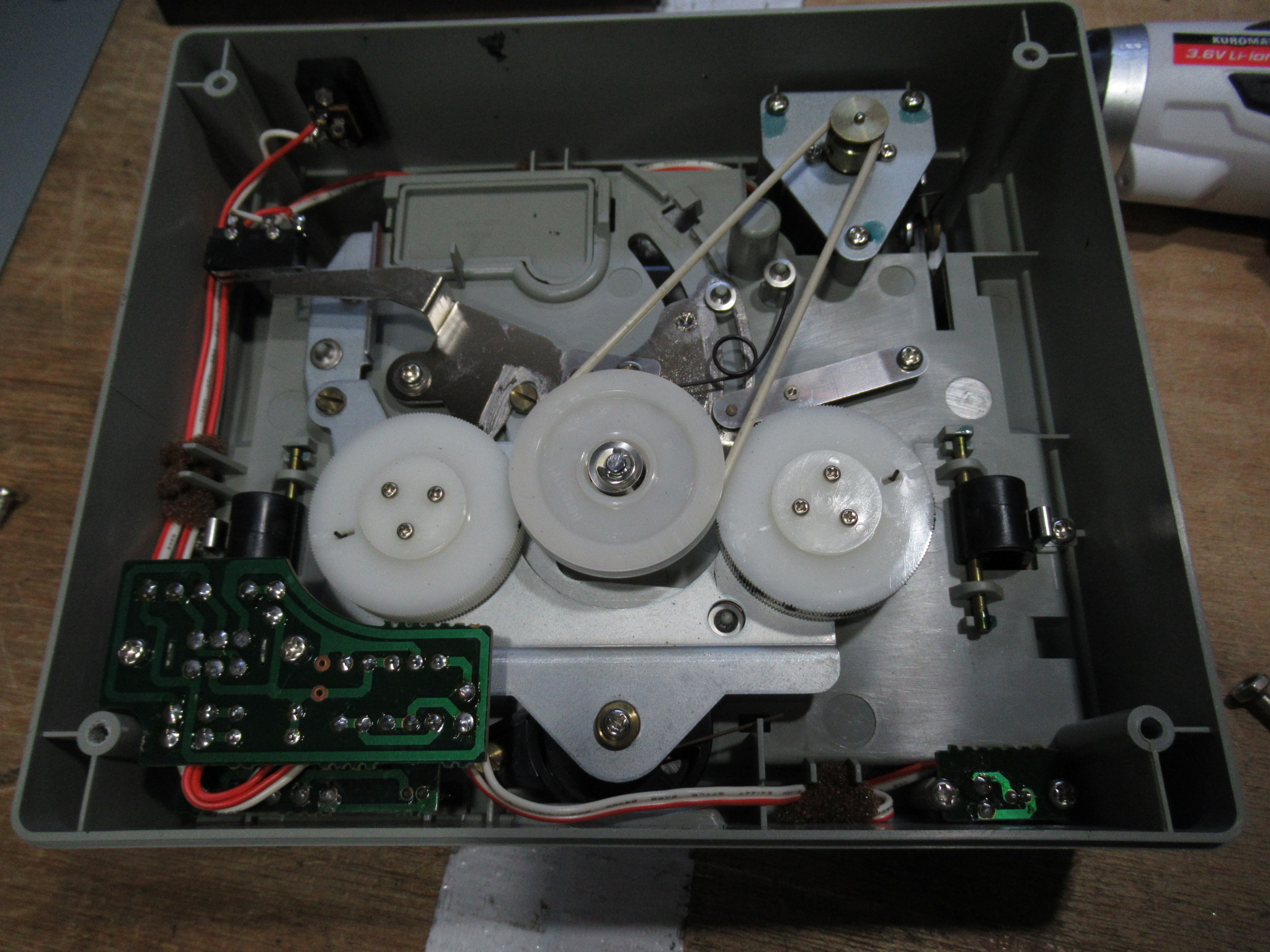 ビデオテープリワインダーSR-100B 動作品+部品取り ビデオテープ