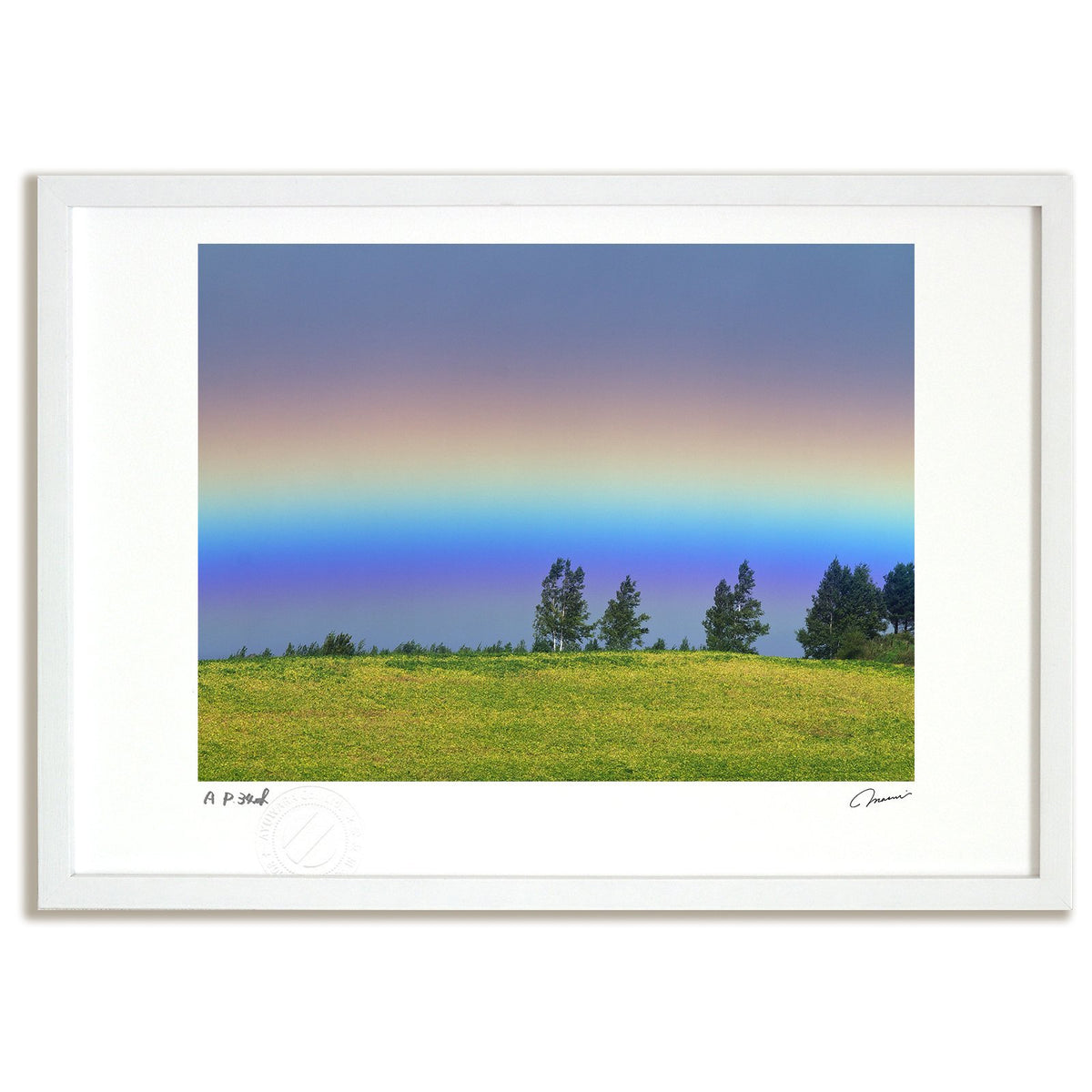 アンドレ・ボーシャン油彩画『田園風景』