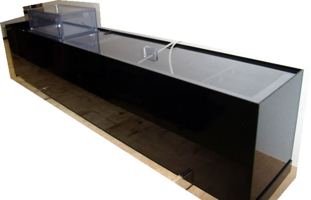 大型上部フィルターW1500用 マコト工芸アクリル水槽.net （株式会社