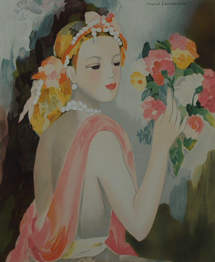 ローランサンのリトグラフ ローランサンのリトグラフ Yahoo