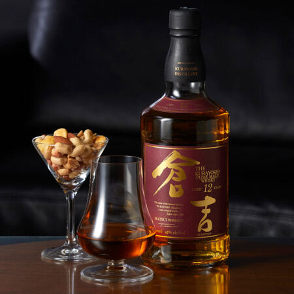 明治43年創業 倉吉蒸留所 ピュアモルトウイスキー 倉吉 長期熟成12年
