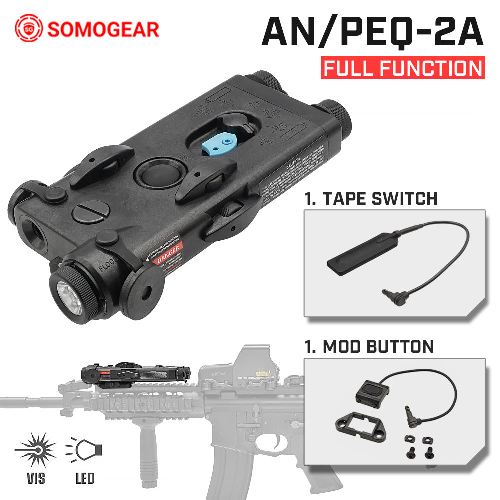 SOMOGEAR製 】 AN/PEQ-2A エイミングデバイス フルファンクション