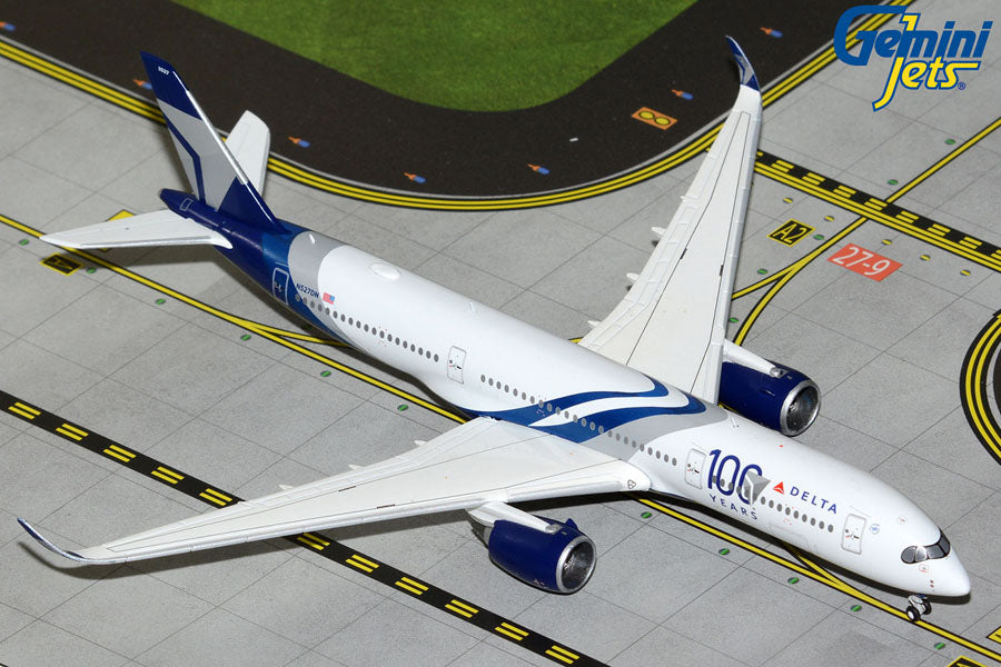 Delta Air Lines A350-900 100 Years Livery Gemini - 1:400 – Airline