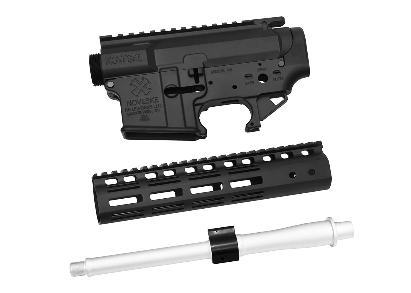 新品]MWS用アルミ製Noveske N4レシーバーセット(残り1個) 新品]MWS用アルミ
