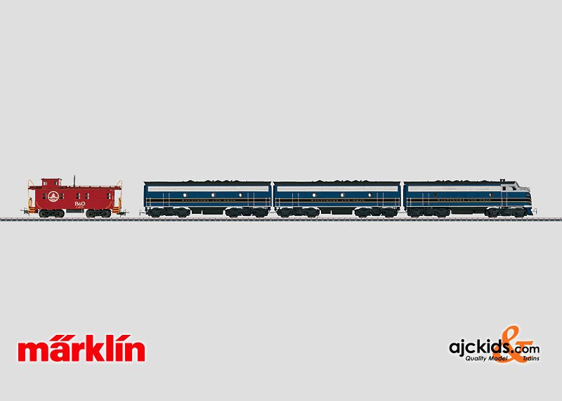 marklin 37618 F7＋カブース Baltimore&Ohio Rmarklin 37618 F7＋