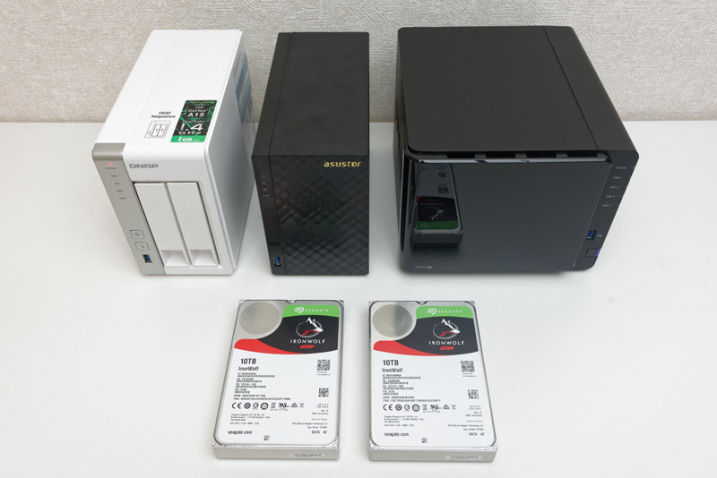 10TB HDDのギモン、実際に試して答えます！ NASで使えるの？1TB HDDと