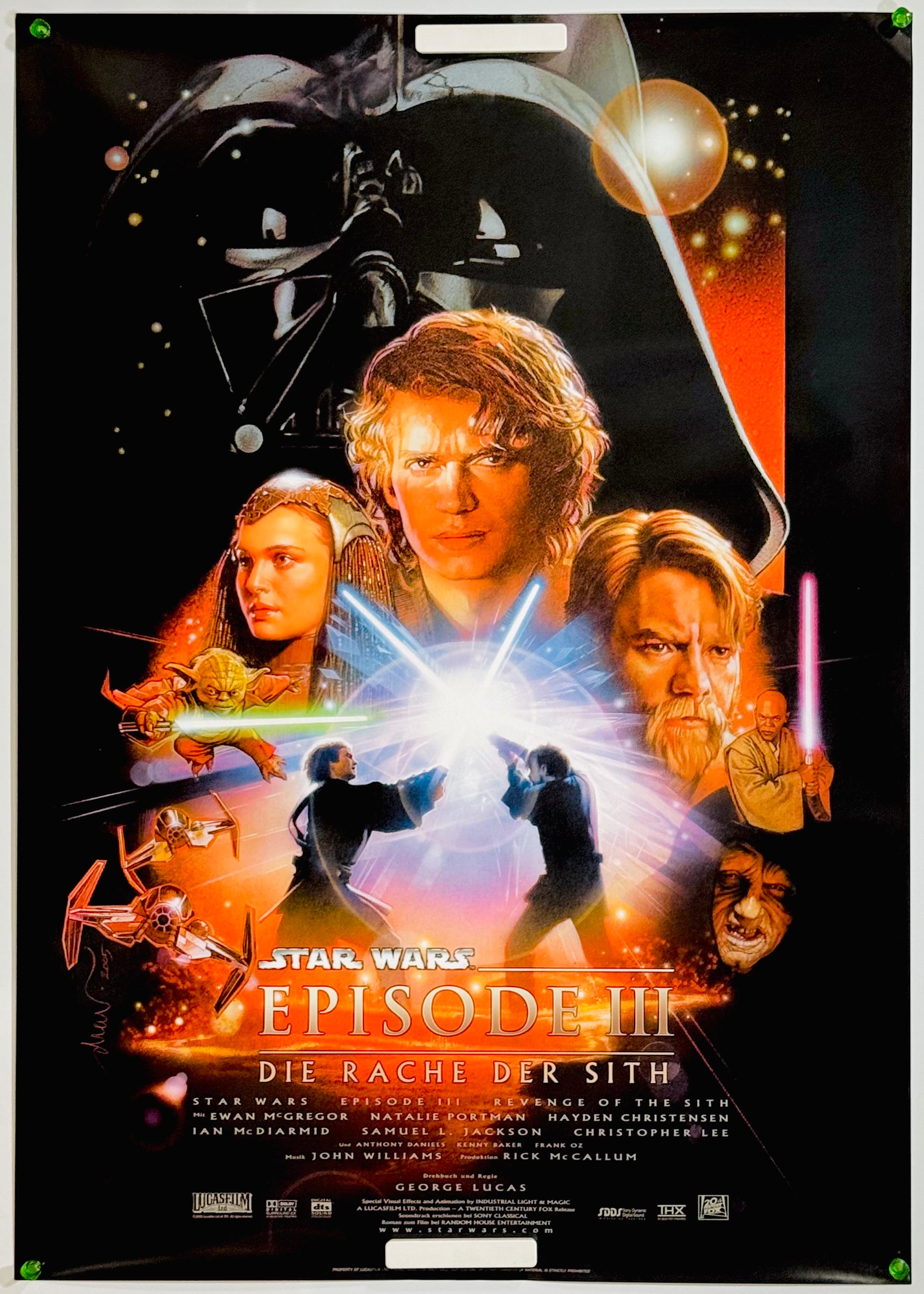 00000『スター・ウォーズ』B2判映画ポスター非売品劇場公開時