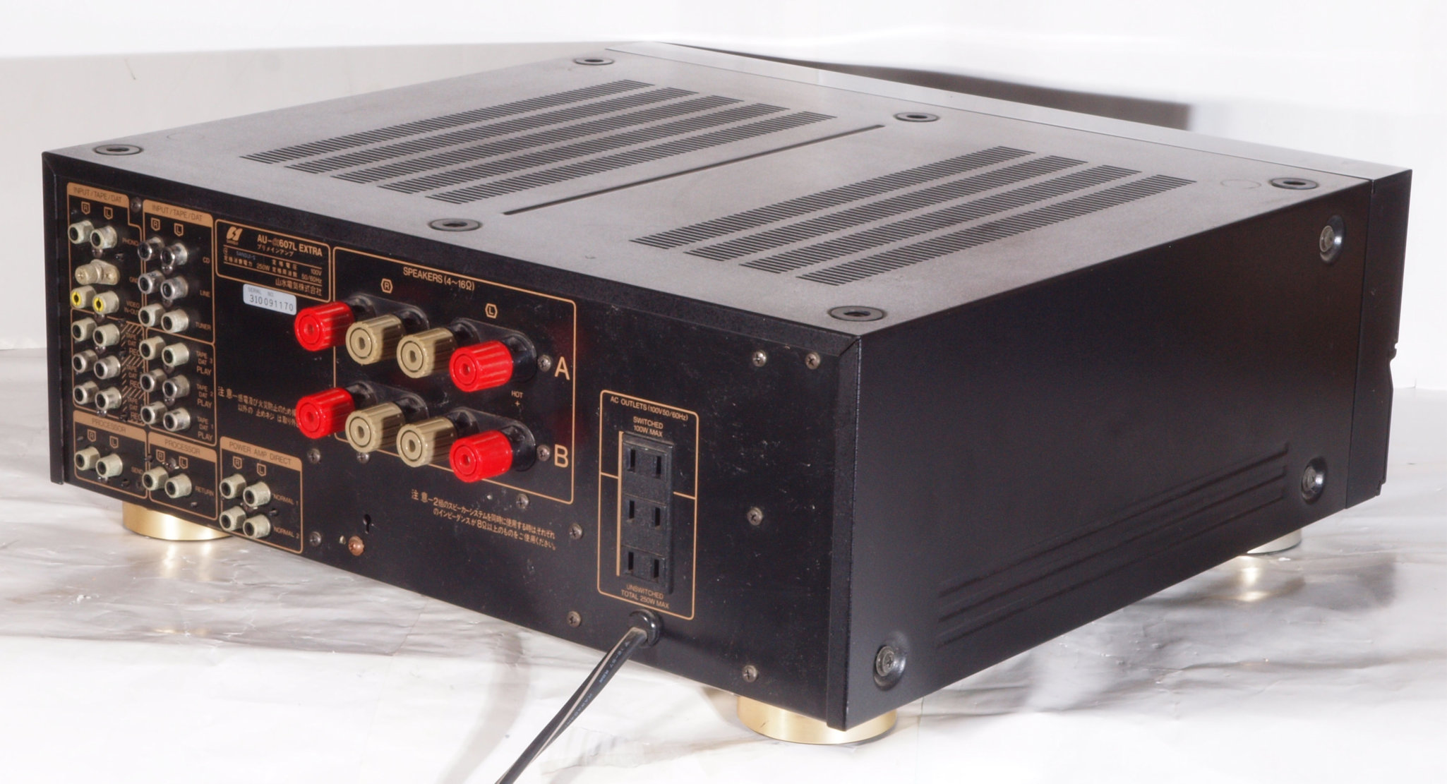 本物の音楽を楽しみたいなら SANSUI AU-α607 EXTRA 整備済 本物の音楽