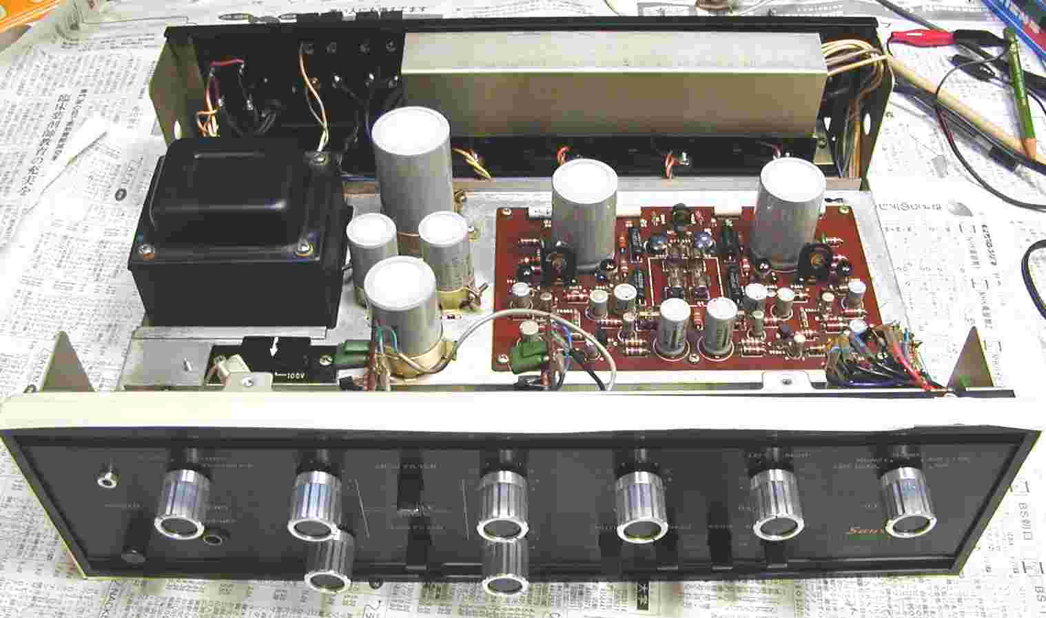 772015/SANSUI AU-555 プリメインアンプ 動作未確認 772015/SANSUI AU