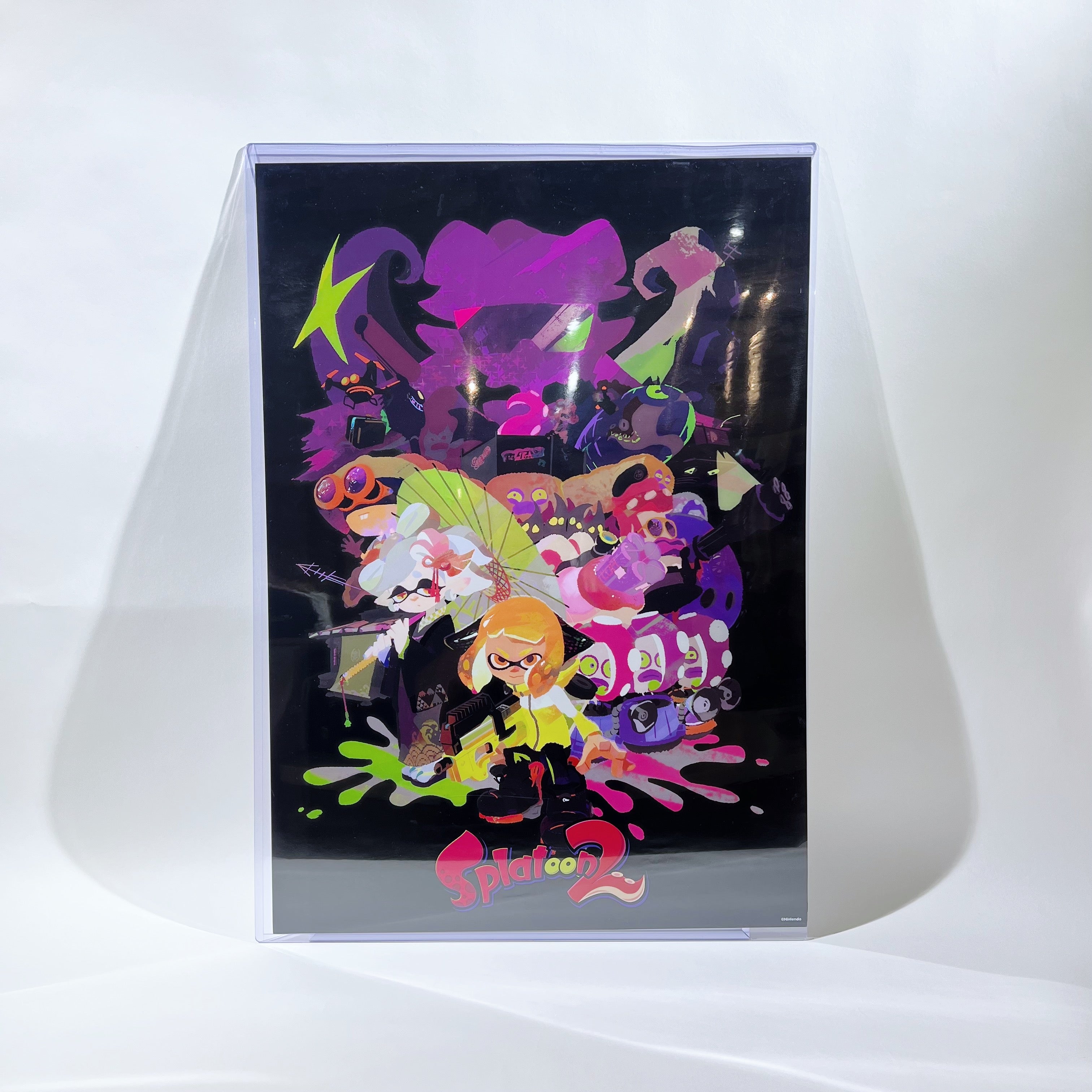 マイニンテンドーストア限定 マリオ スプラトゥーン2 B2ポスター