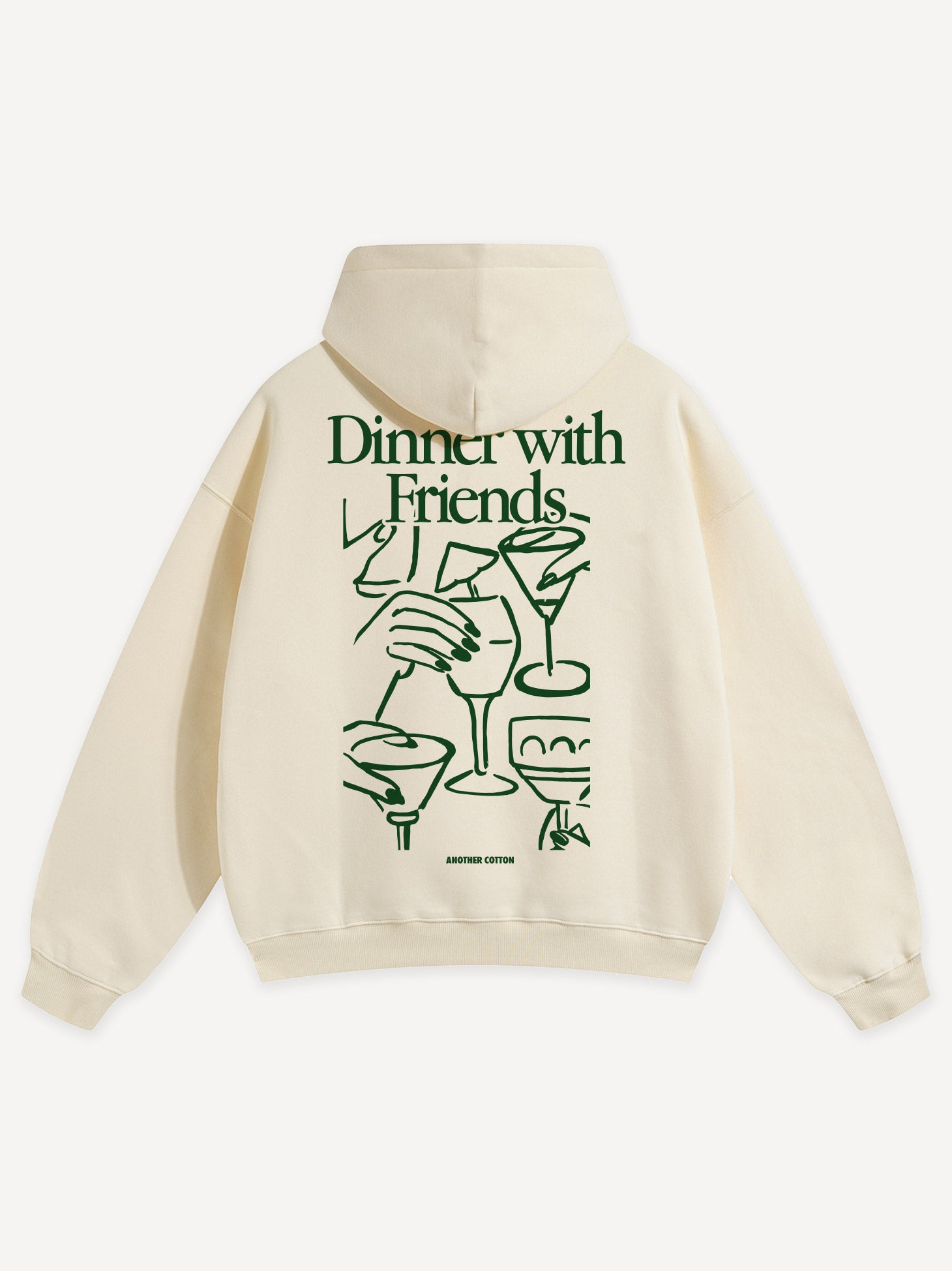 Dinner with Friends Oversized Hoodie – AnotherCottonLab